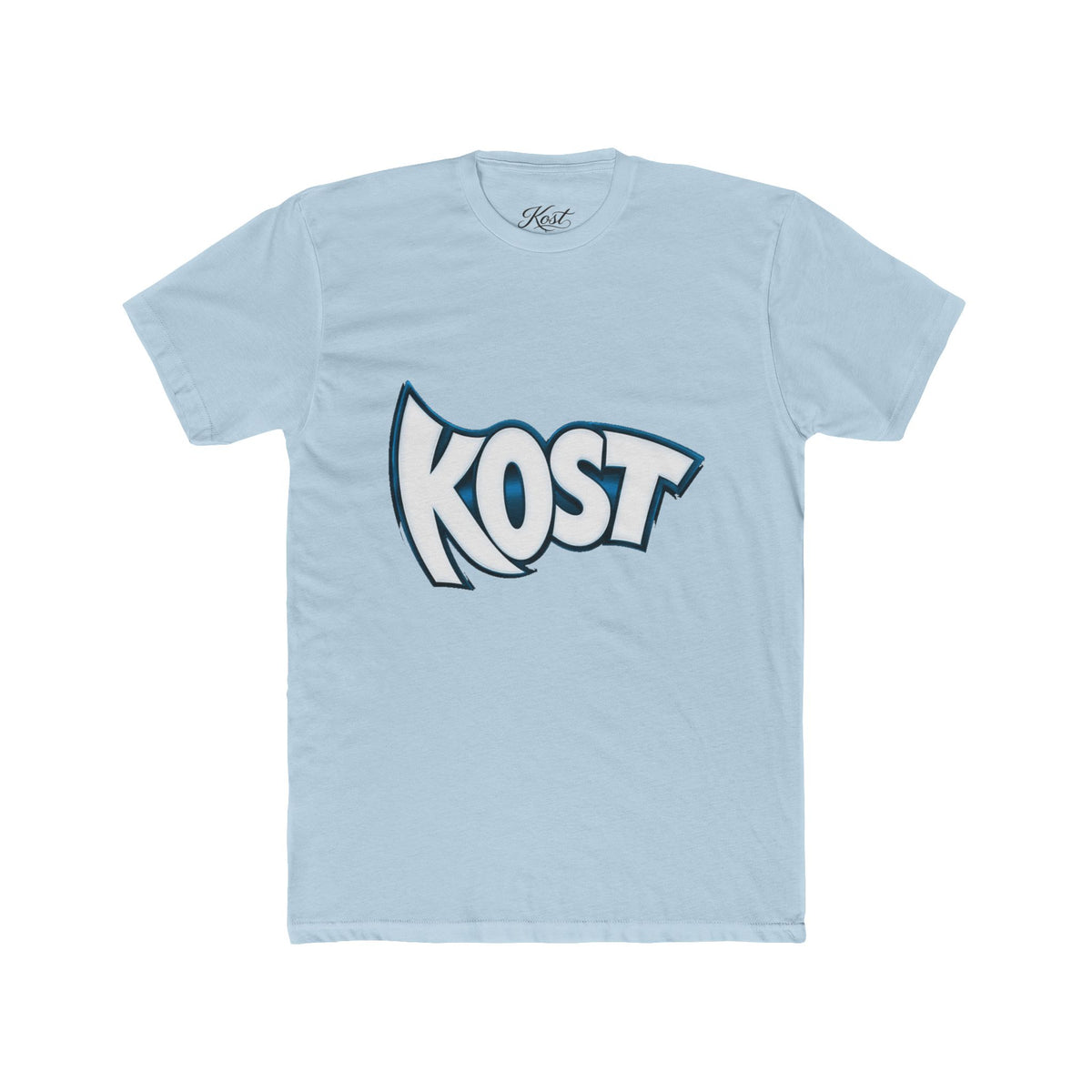 Kost Logo Tee — Retro Bubble Letter Graphic T‑Shirt