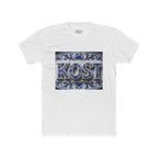 KOSTI Blue Ornamental Graphic T-Shirt