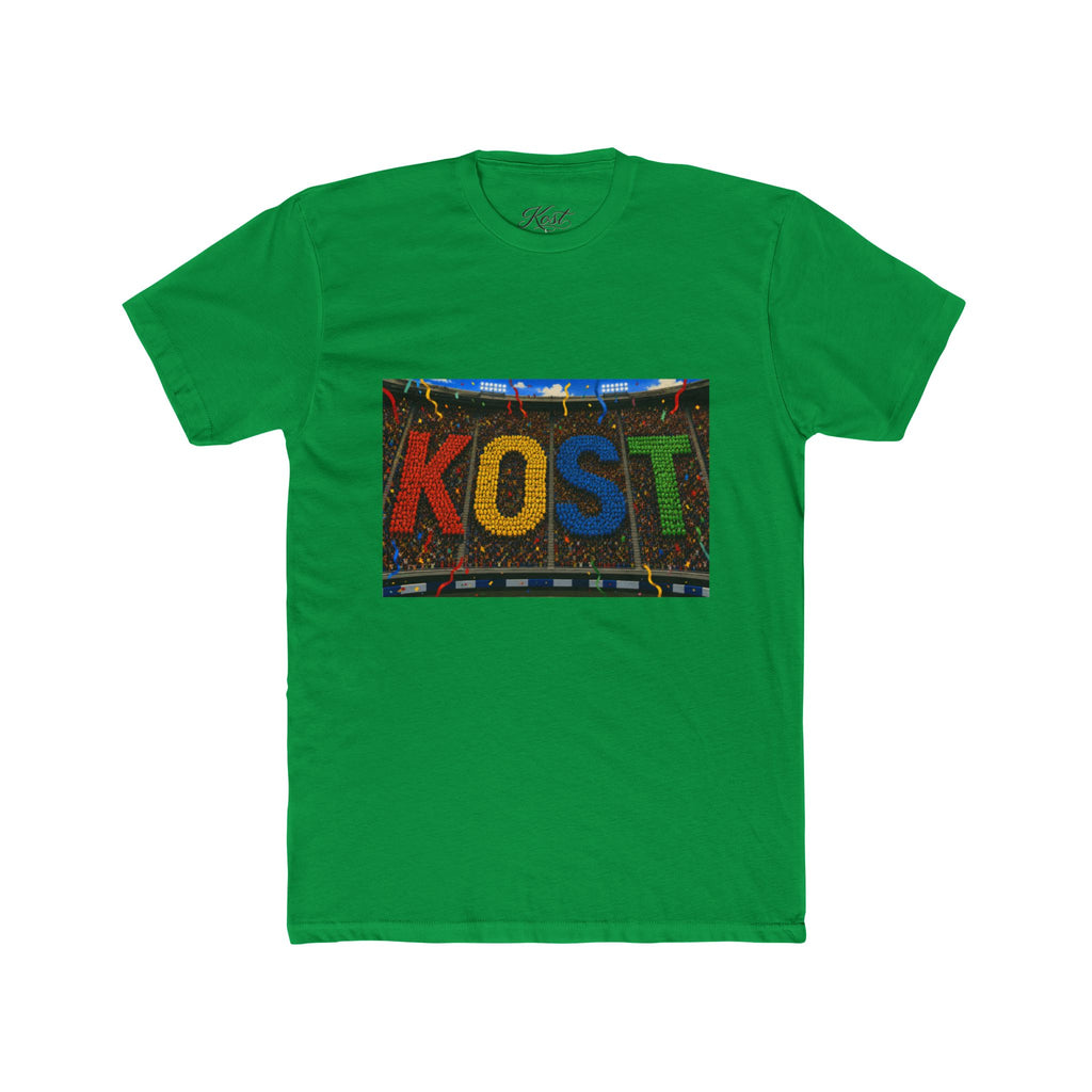 KOST Color Block Stadium Tee — Graphic Crewneck T-Shirt