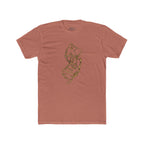 New Jersey 'KOSO' Map Tee — Vintage Gold State Graphic T-Shirt