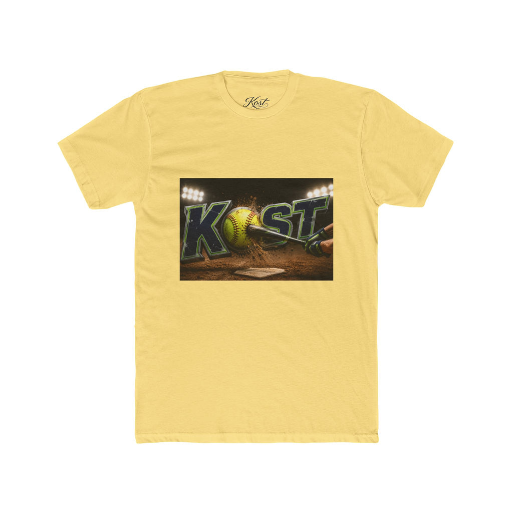 Baseball Stadium Graphic Tee — "Kast" Night Game Design