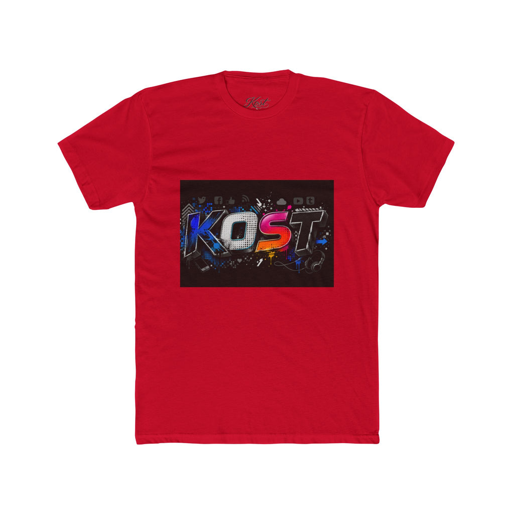 KOST Graphic Tee — Retro Neon Gaming Logo T‑Shirt