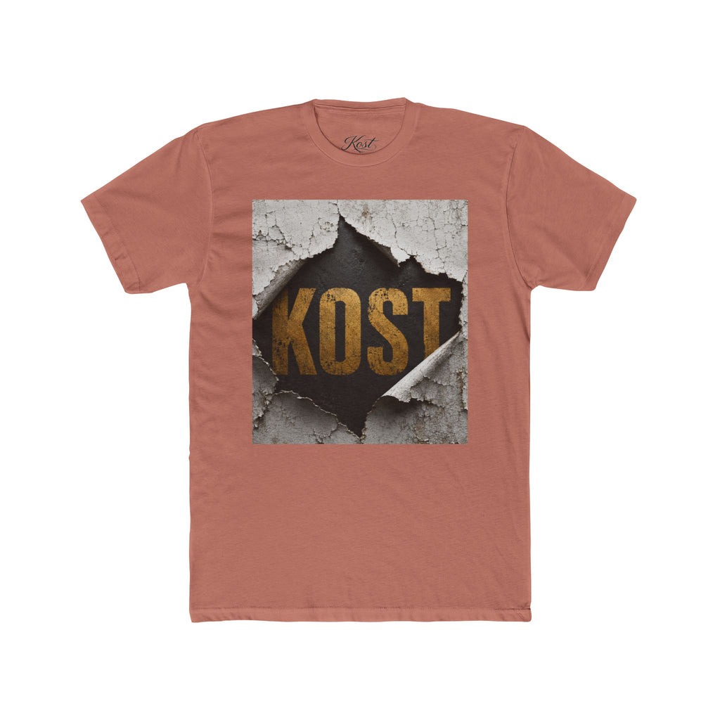 T-Shirt — 'KOST' Industrial Tear Graphic Tee