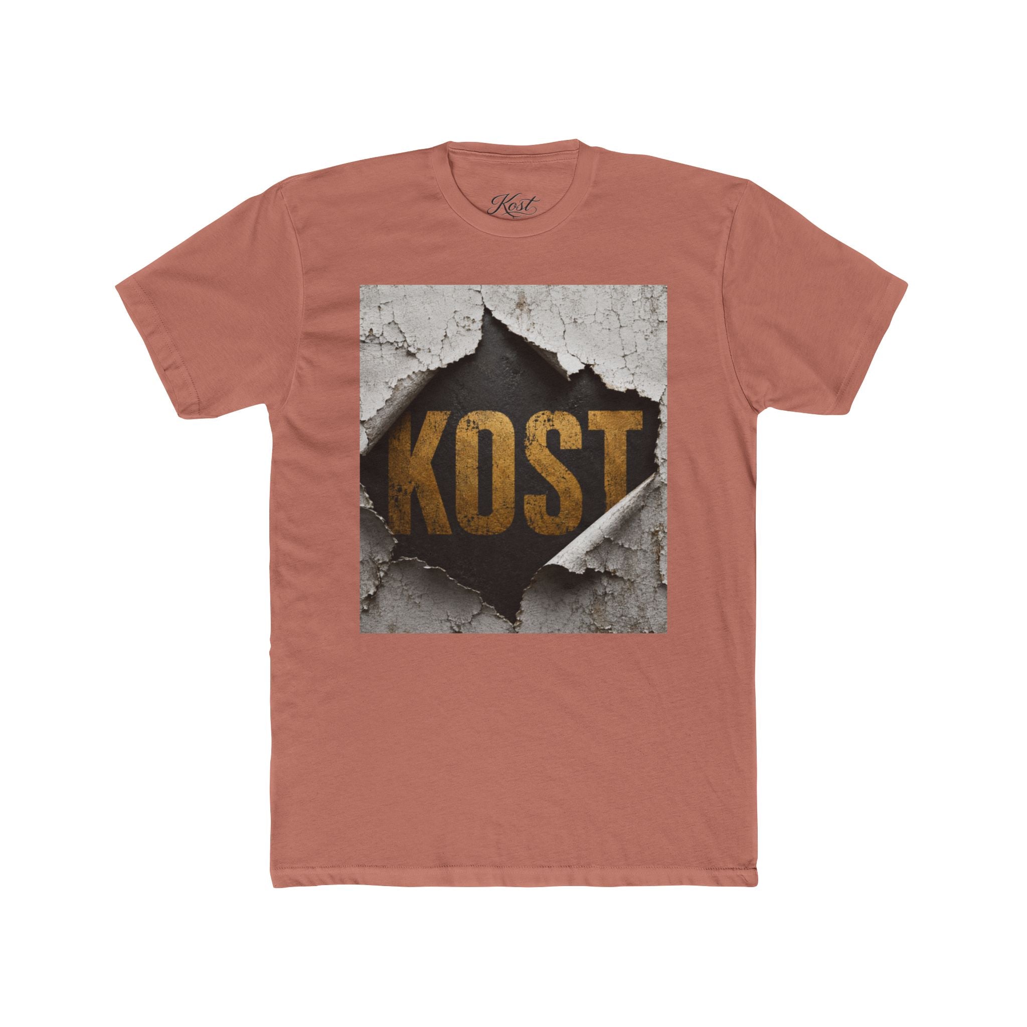 T-Shirt — 'KOST' Industrial Tear Graphic Tee