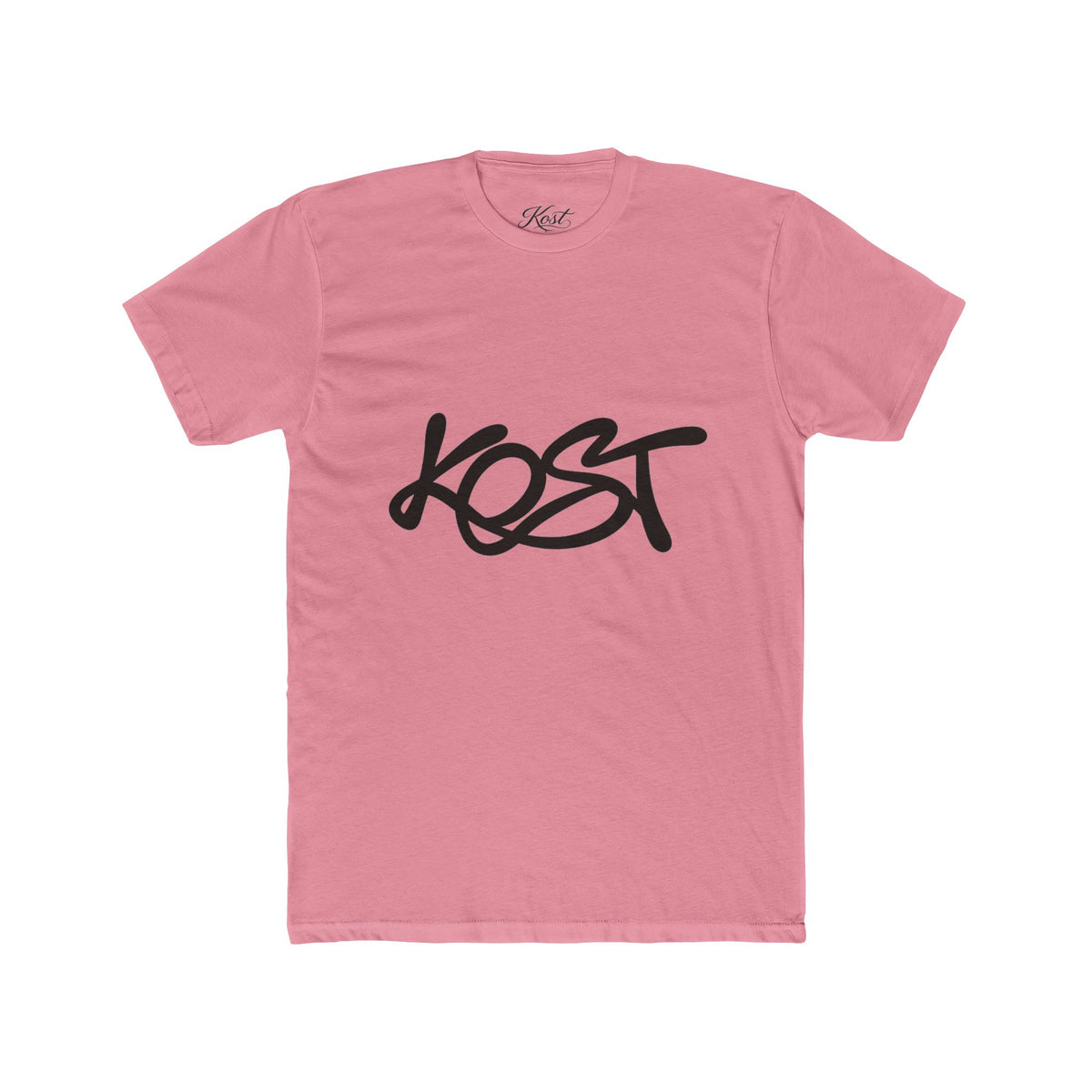 KOST Script Tee — Minimal Logo Graphic T-Shirt