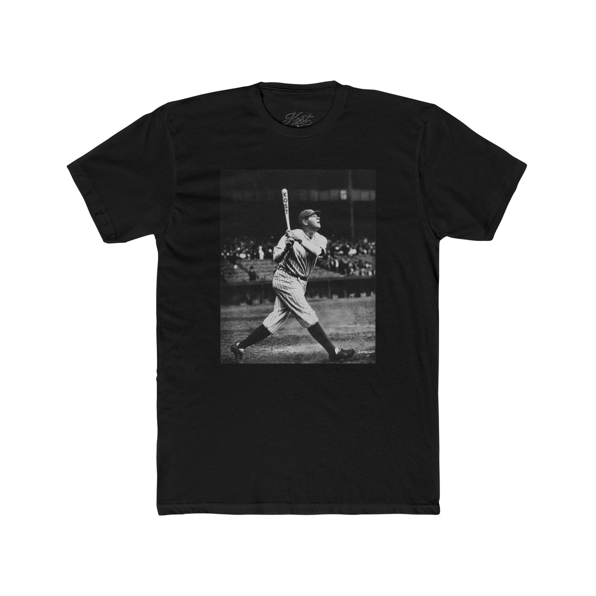 Vintage Baseball Player Photo Tee