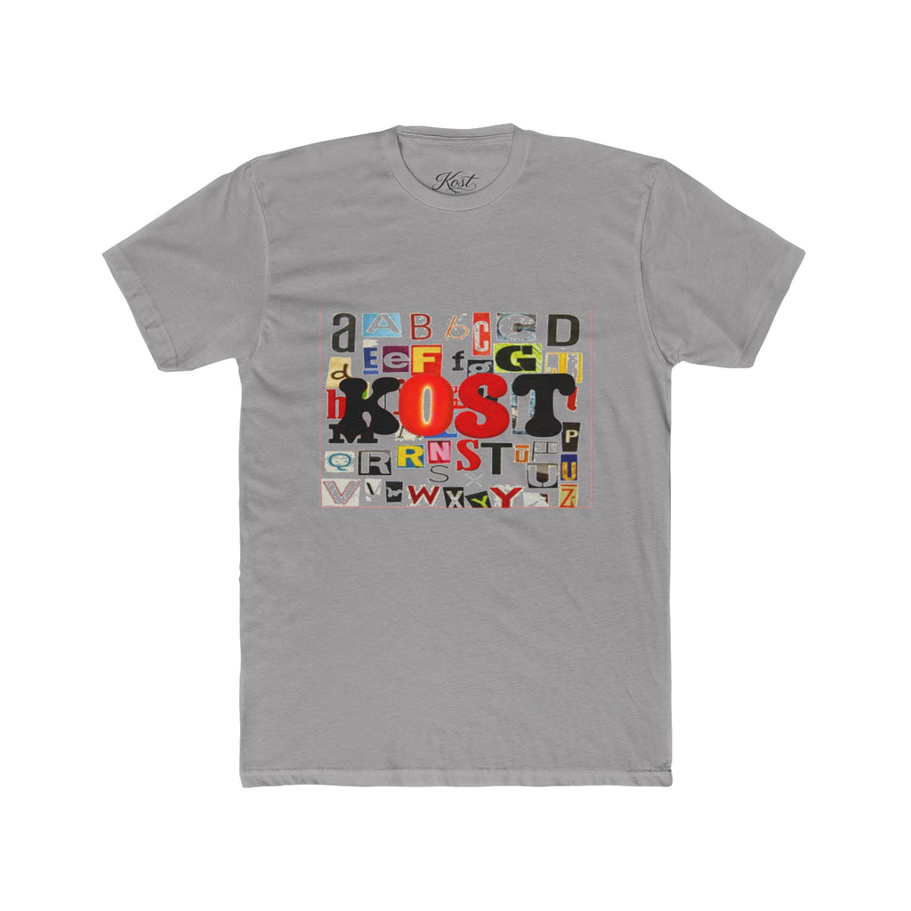 Alphabet Typography Ghost Tee