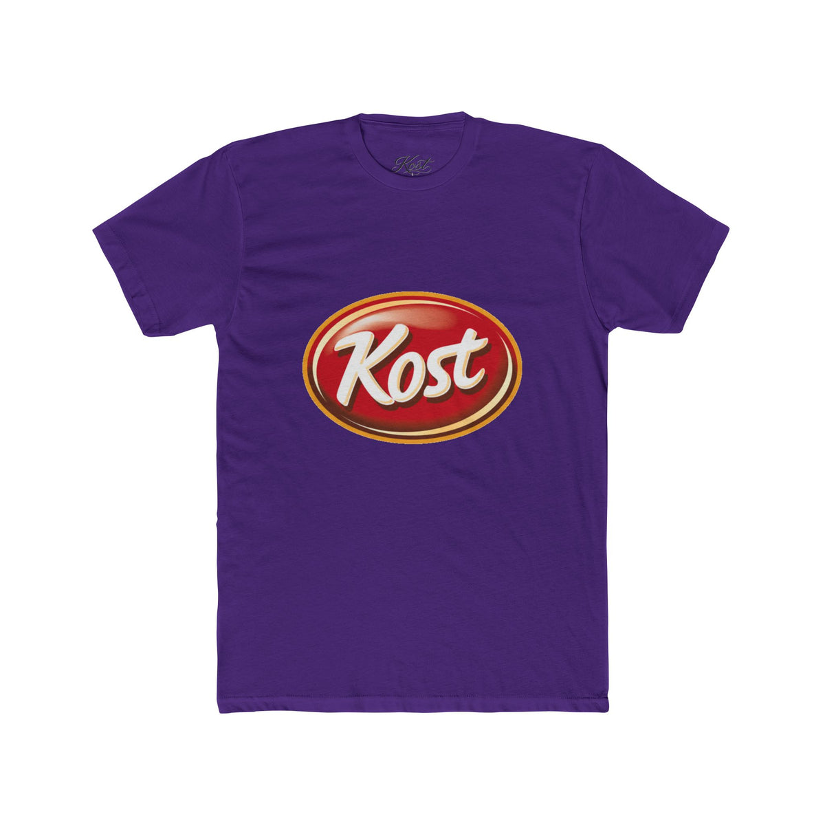 Kost Logo Tee — Retro Red Oval Graphic T‑Shirt