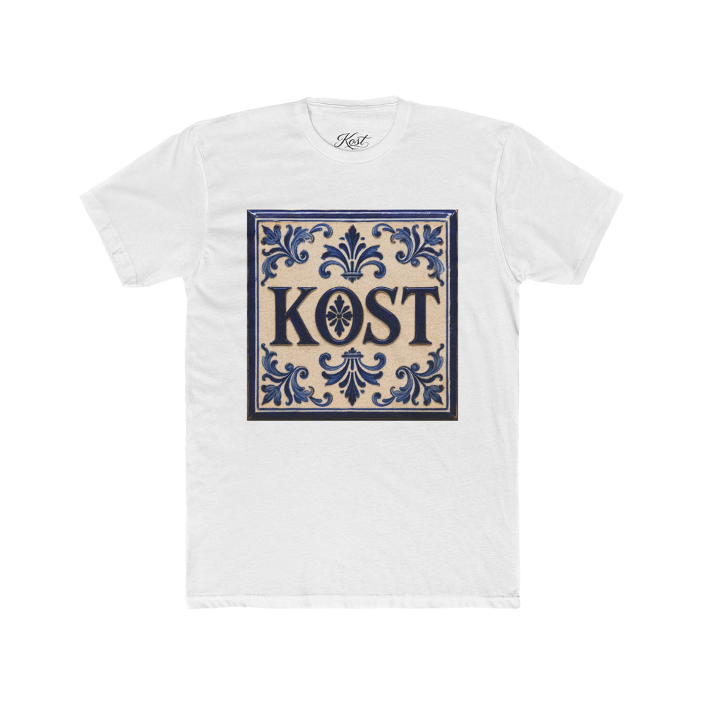 Kost Ornamental Tile Graphic Cotton T-Shirt