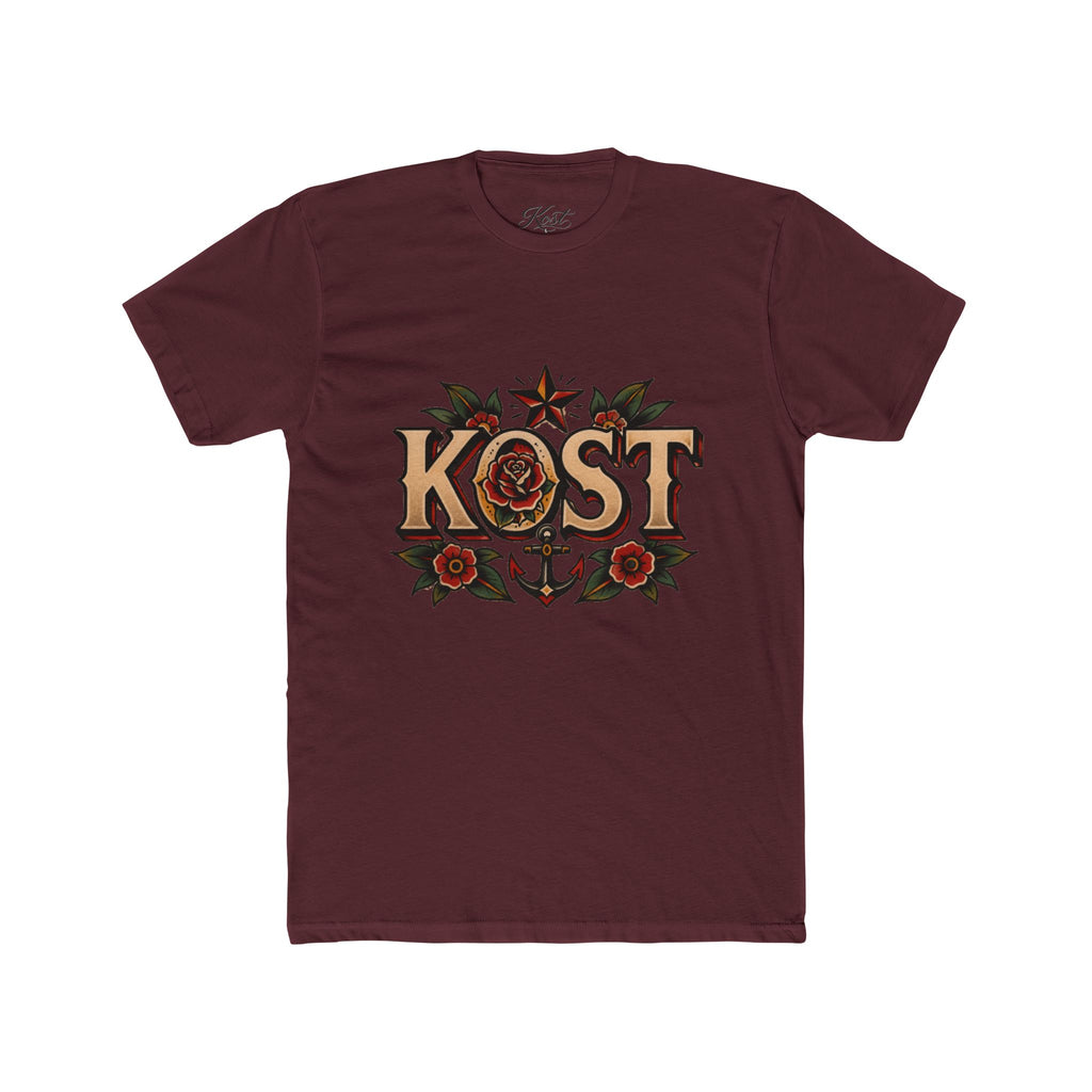 KØST Gothic Floral Graphic T-Shirt