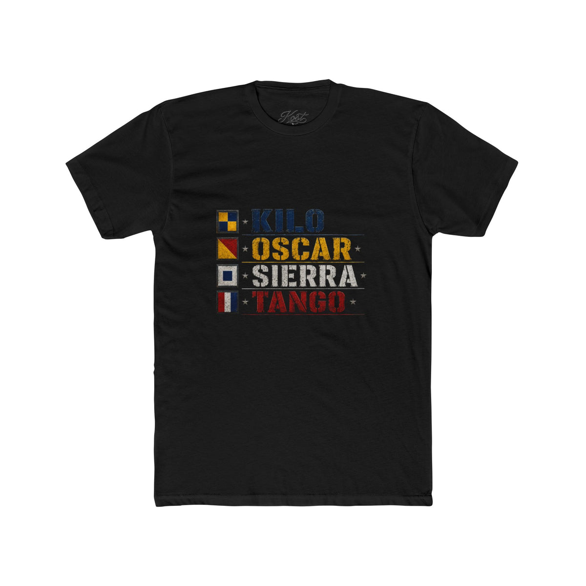 Kilo Oscar Sierra Tango Aviation Phonetic Alphabet T-Shirt