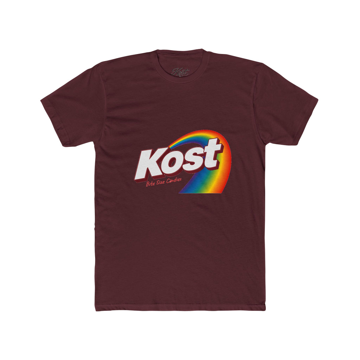 Kost Rainbow Logo Tee — Retro Vintage Graphic T-Shirt