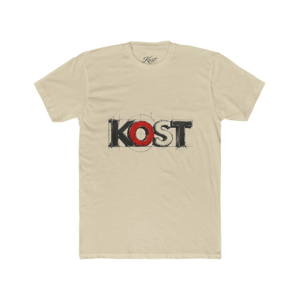 KOST Logo Tee — Distressed Sketch Graphic T-Shirt