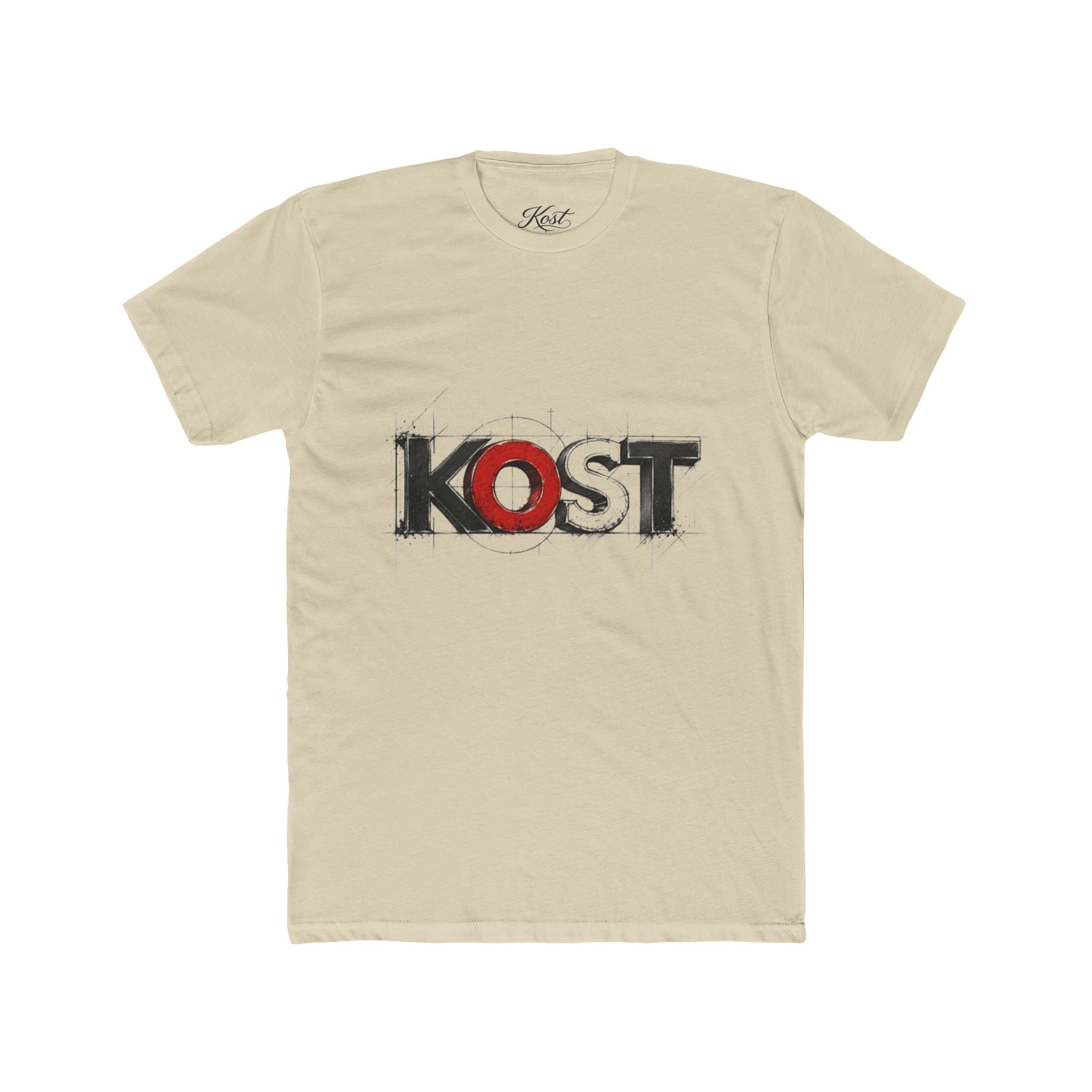 KOST Logo Tee — Distressed Sketch Graphic T-Shirt