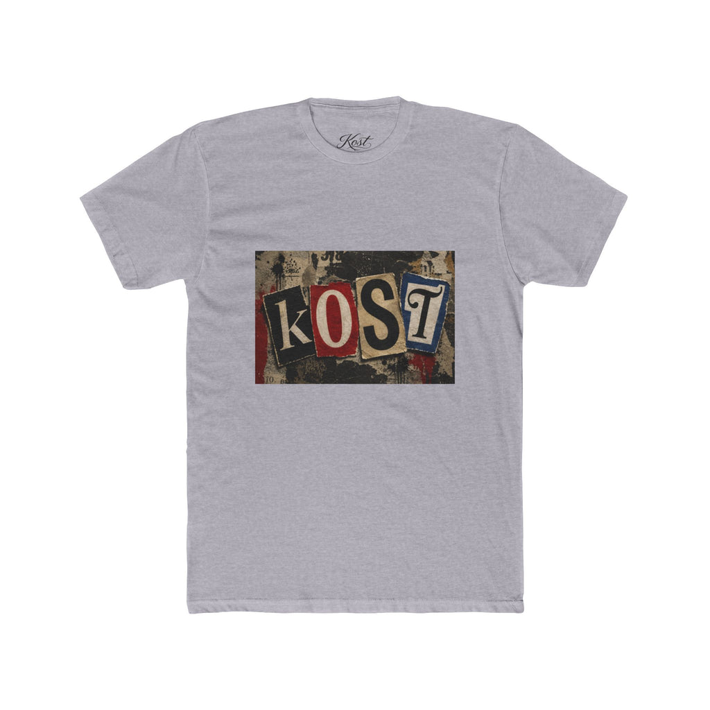 KOST Vintage Collage Tee — Retro Ransom-Style Graphic T-Shirt