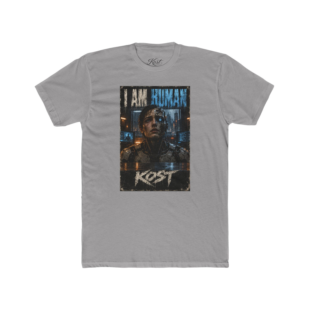 I Am Rüman Graphic Tee – Moody Urban Portrait Shirt
