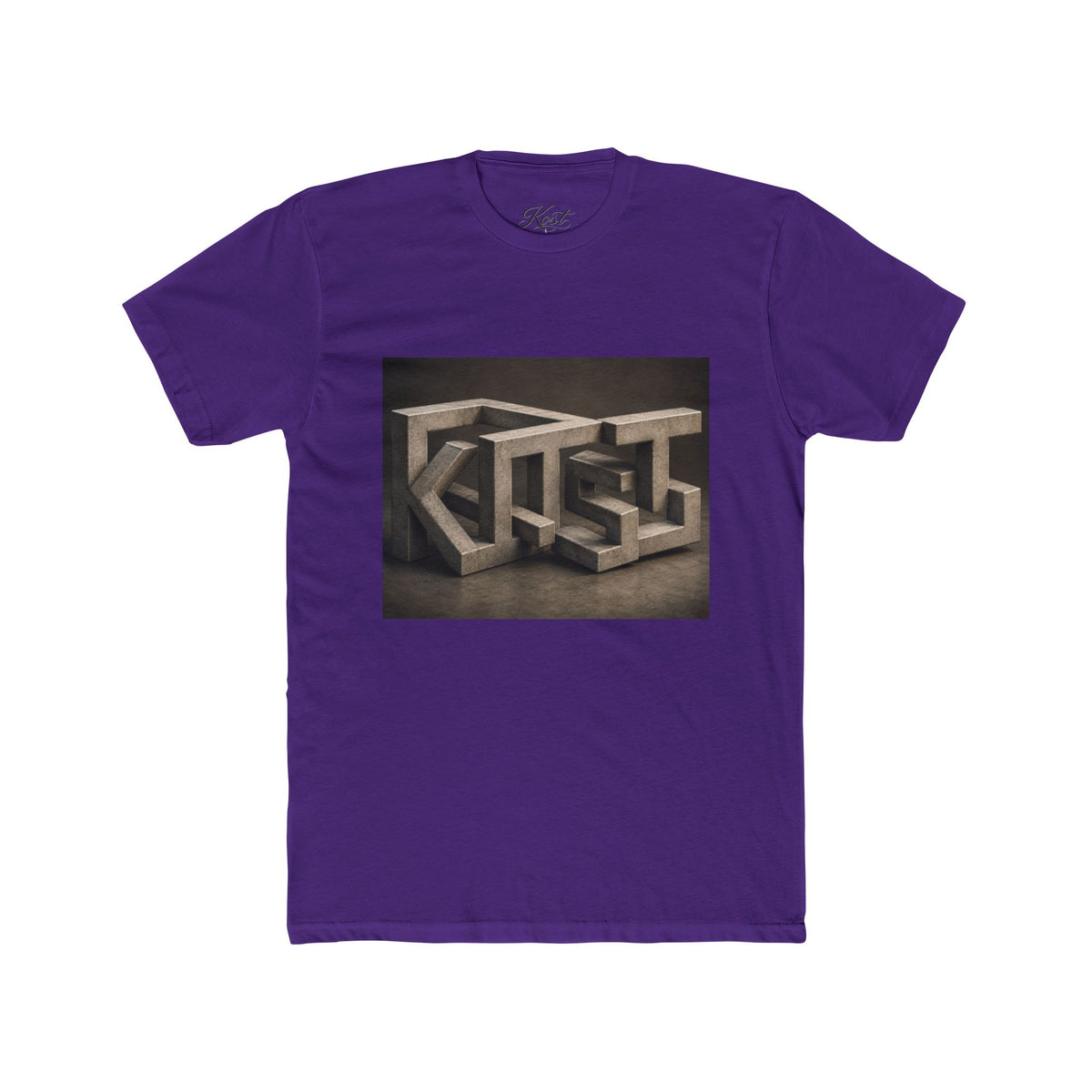 Geometric Concrete Blocks Art T-Shirt