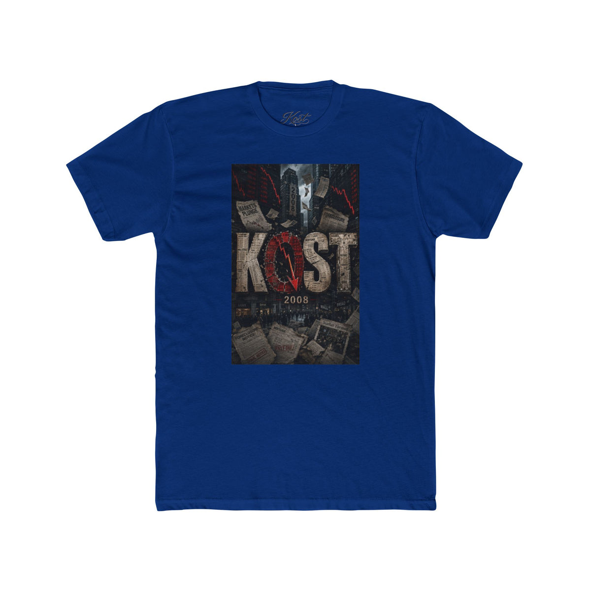 Kost Horror Movie Poster Tee — Retro 2008 Slasher Graphic T-Shirt