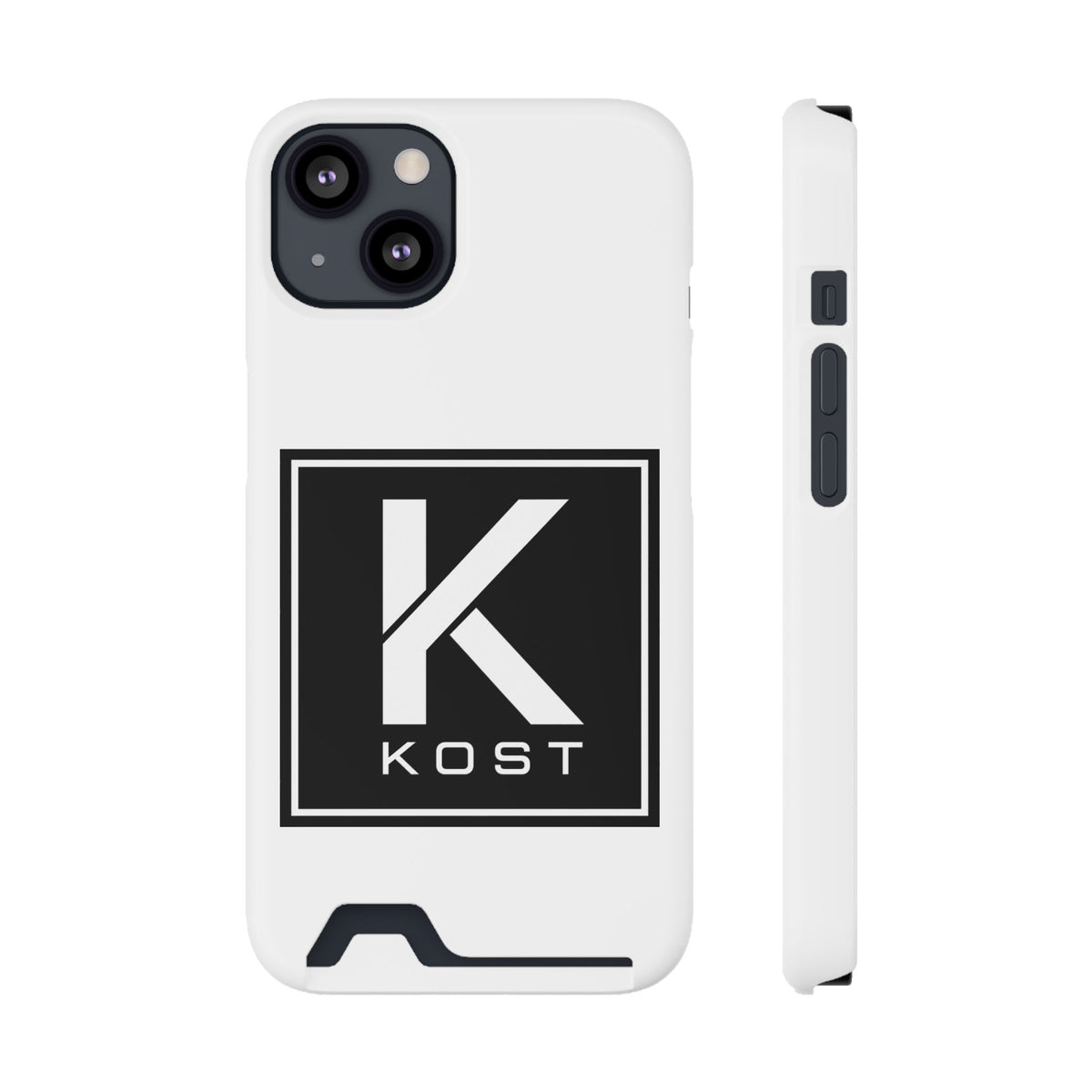 KOST Logo Phone Case with Card Holder