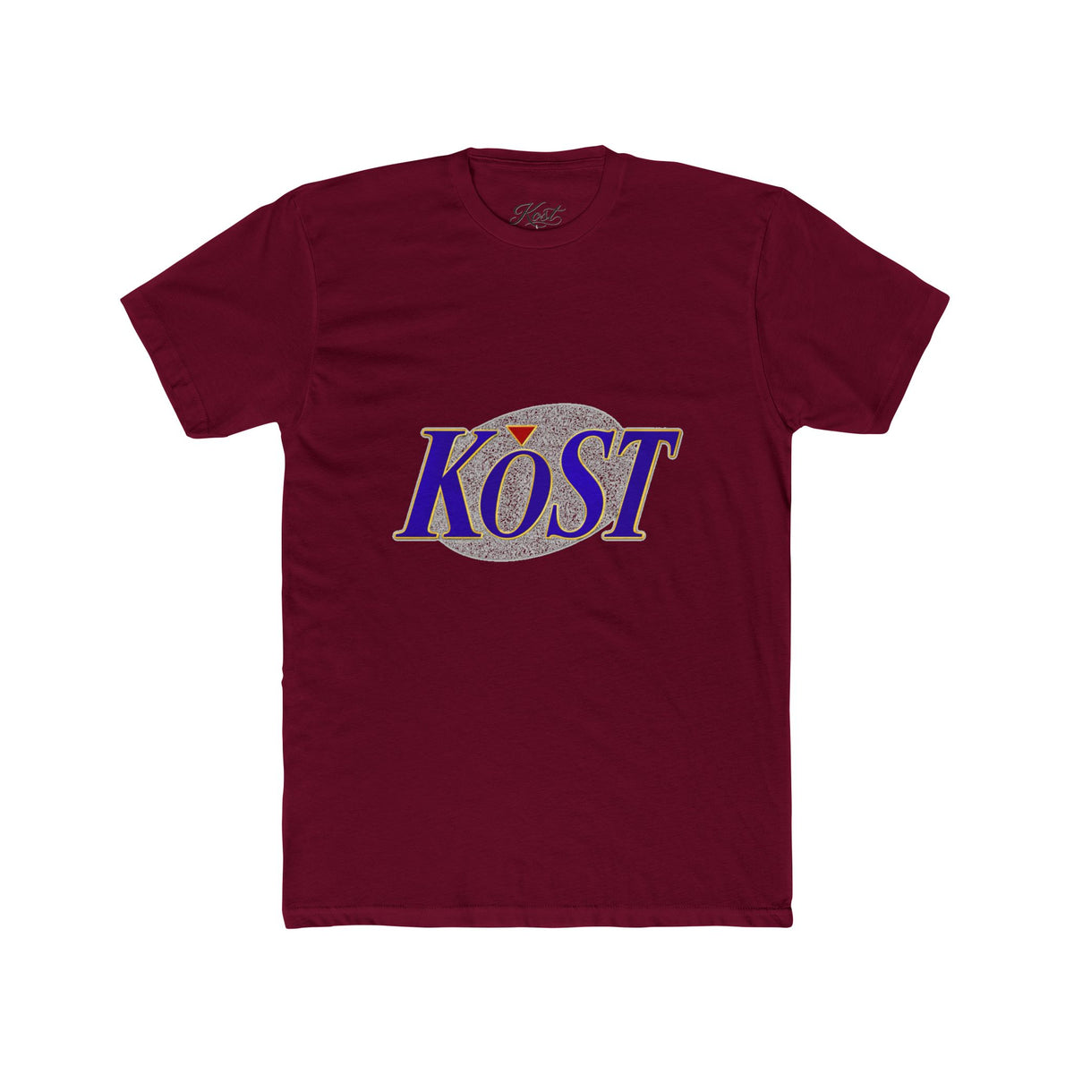 KōST Logo Tee — Retro Script Graphic T‑Shirt