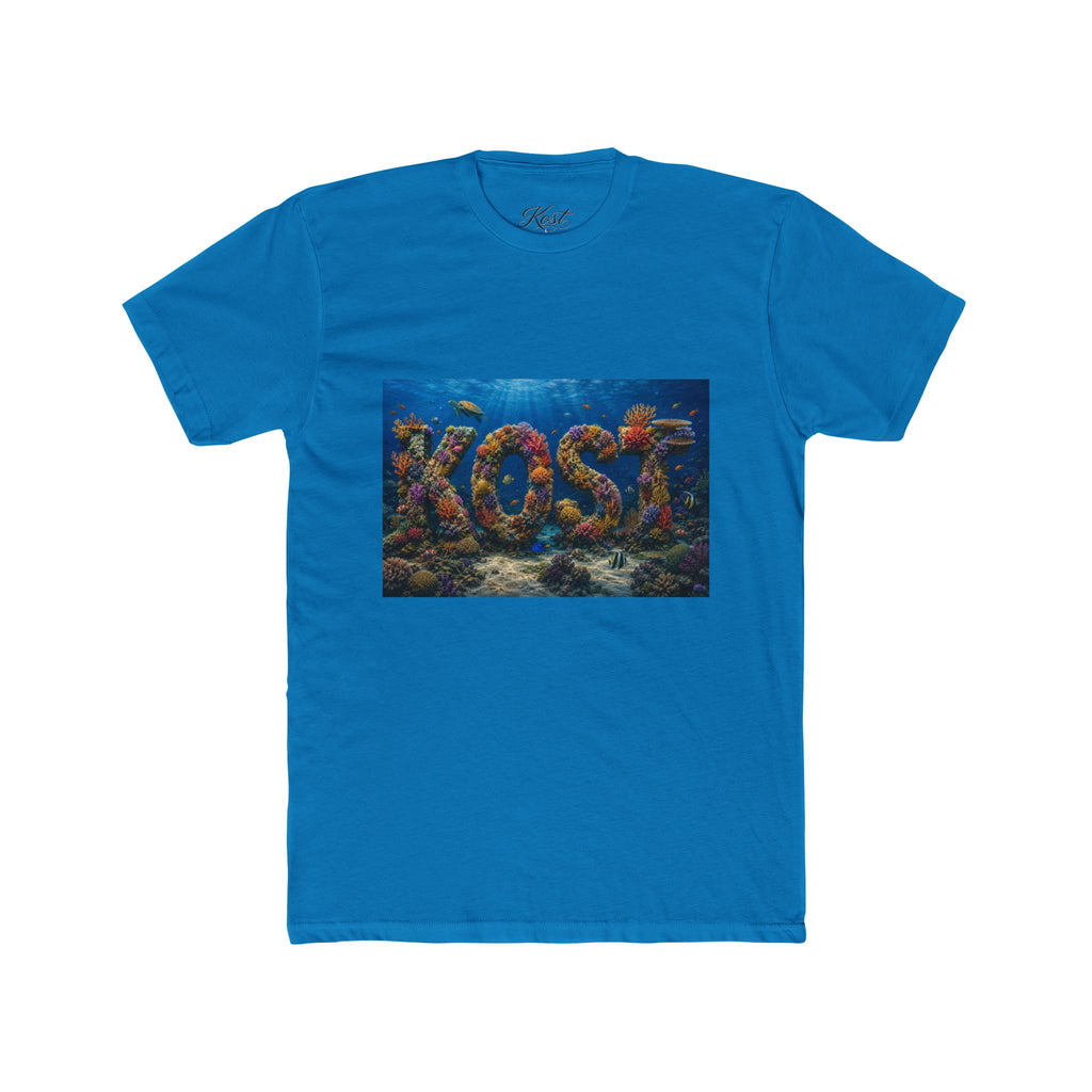 KOST Coral Reef Graphic Tee — Ocean Fish Typography Shirt
