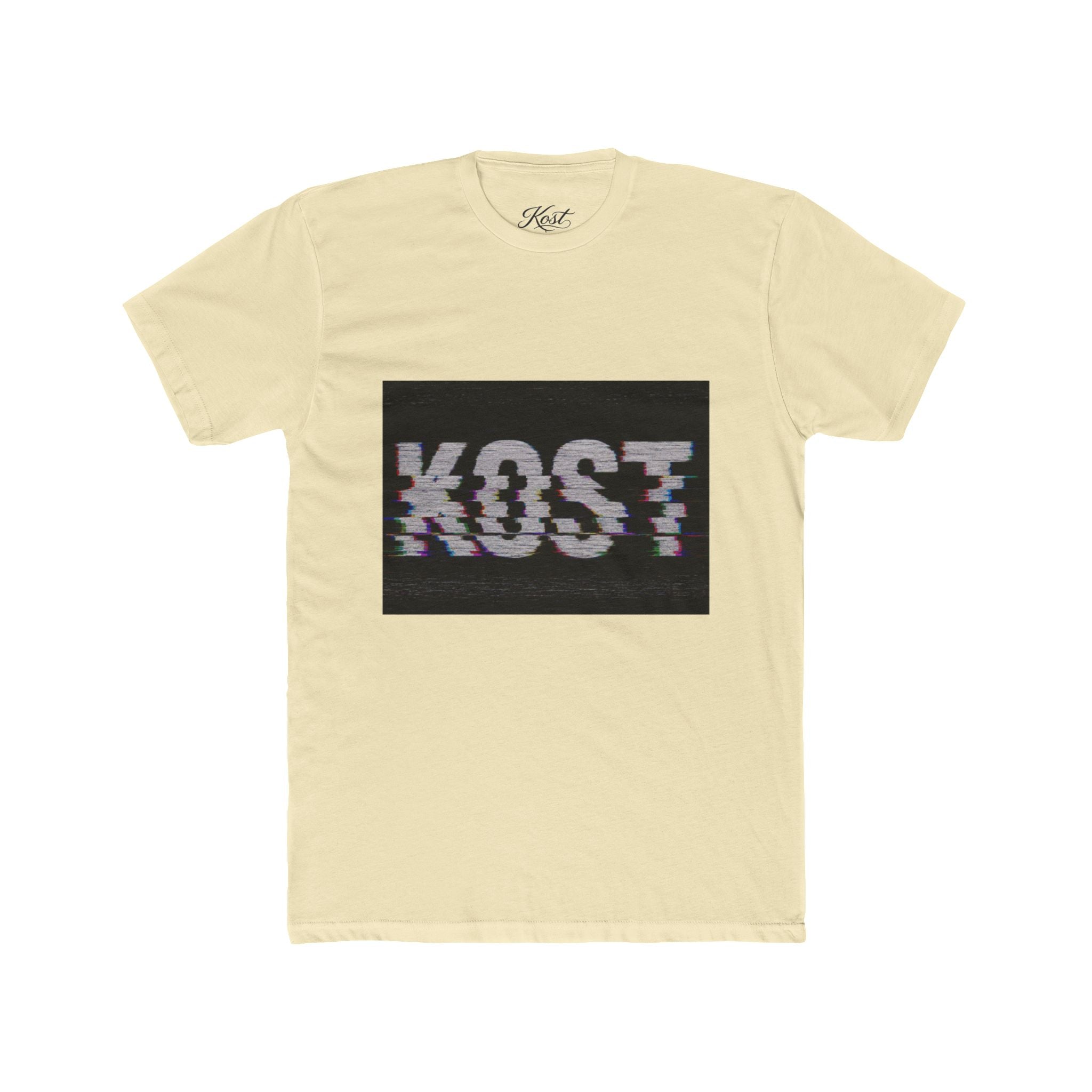 KOST Glitch Logo Tee — Retro Vaporwave Graphic T‑Shirt