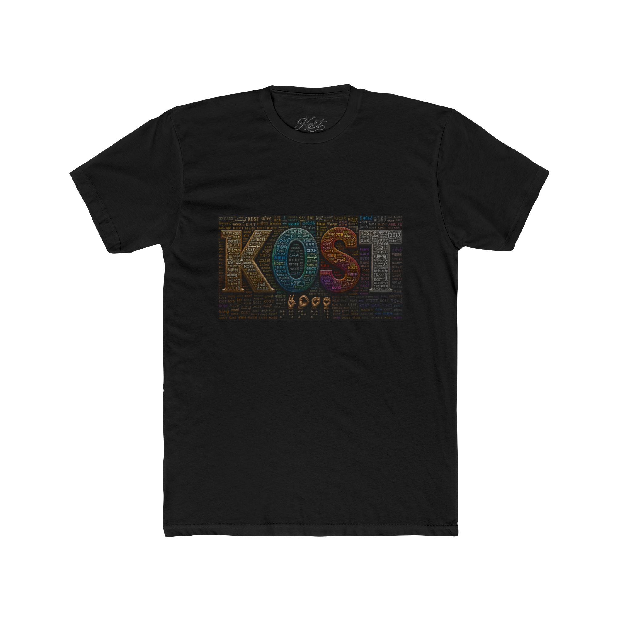 KOST Retro Block Logo Tee — Vintage-Style Graphic Cotton T-Shirt
