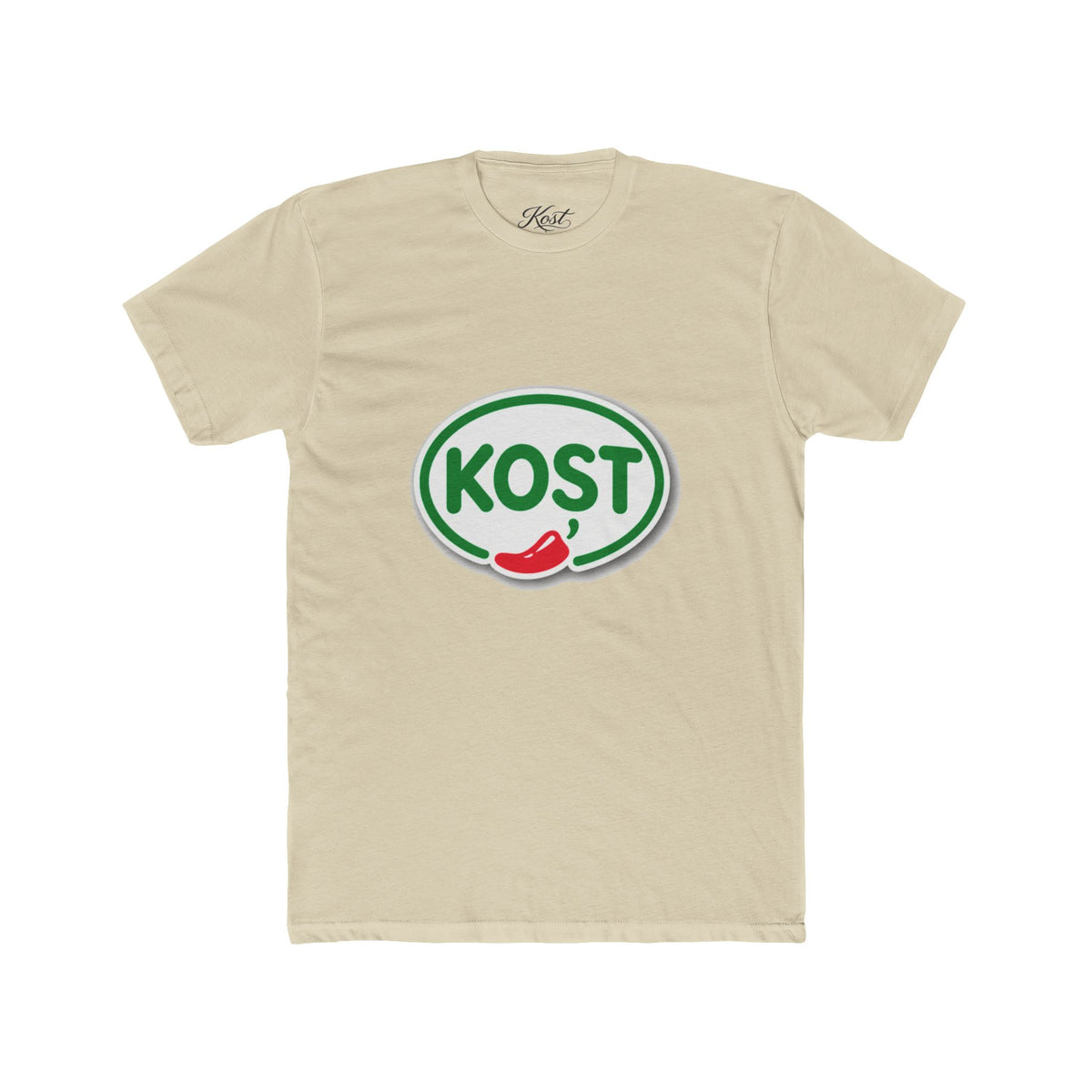 KOST Logo Tee — Retro Chili Pepper Graphic T-Shirt