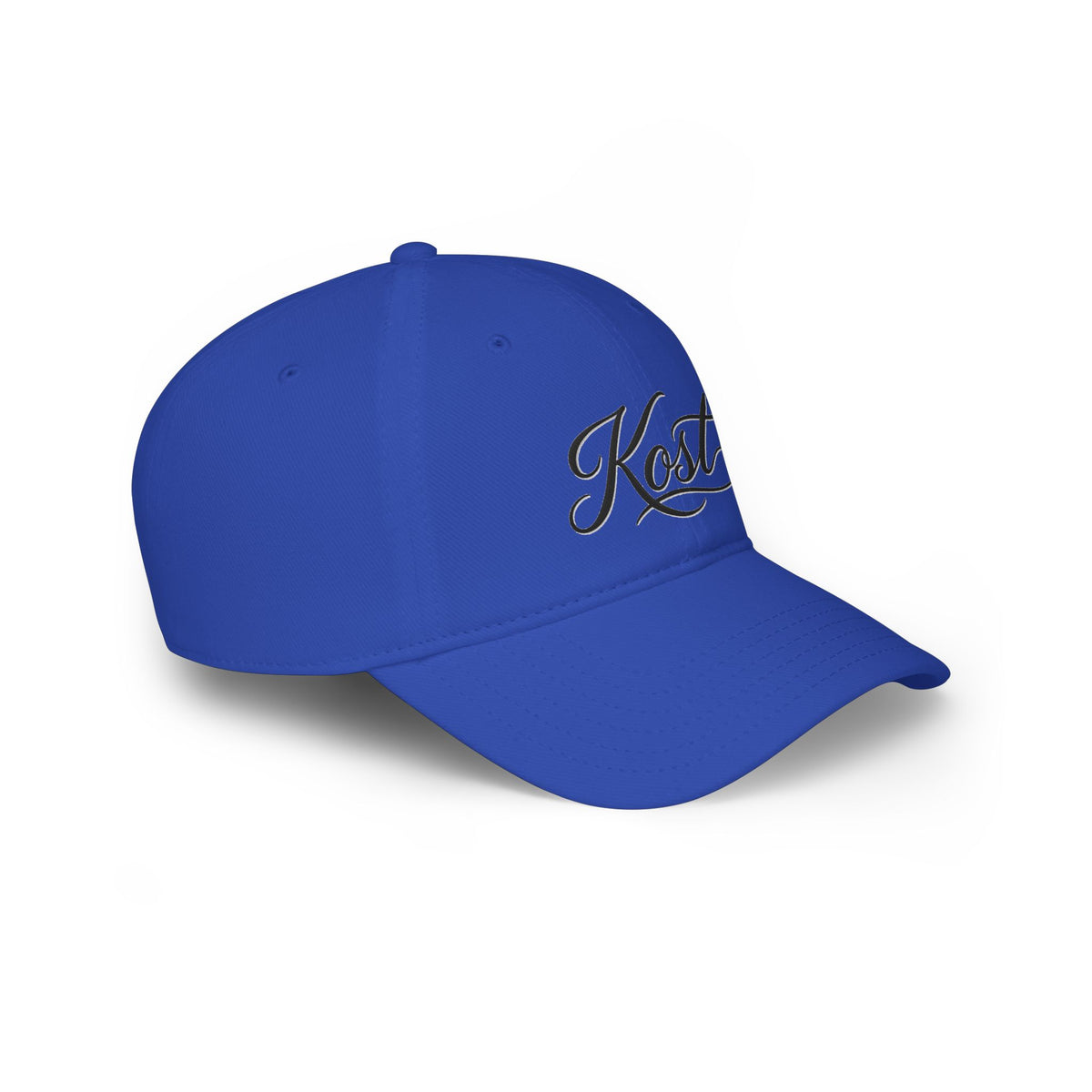 Kost Script Embroidered Baseball Cap — Classic Red Low-Profile Hat