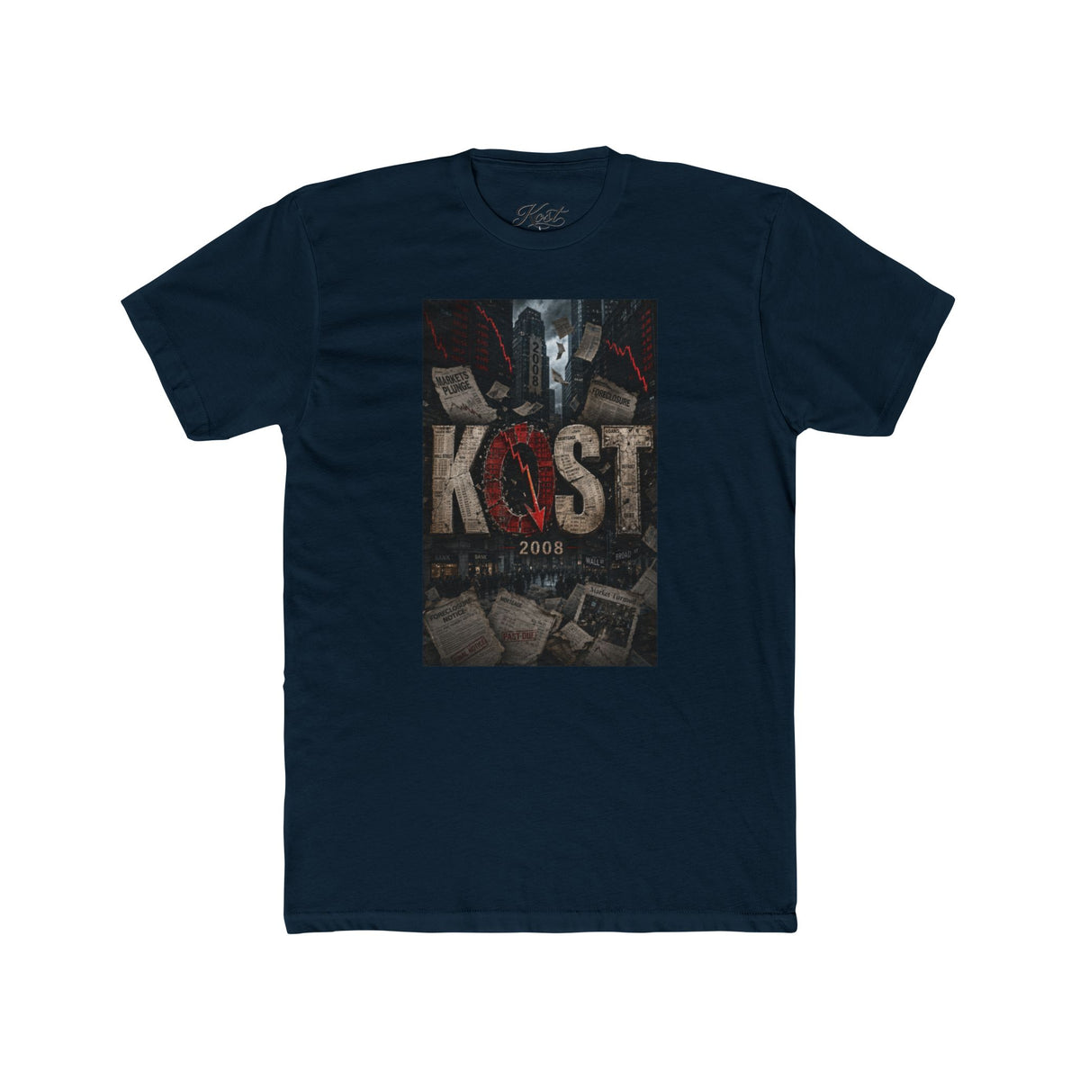 Kost Horror Movie Poster Tee — Retro 2008 Slasher Graphic T-Shirt