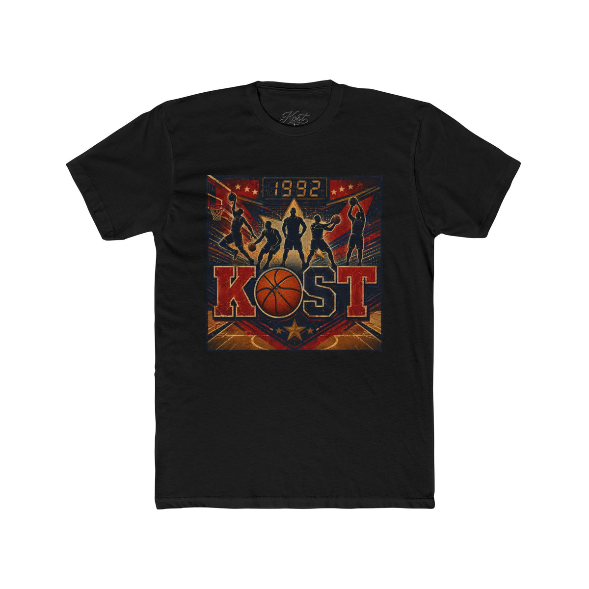 1992 KOST Basketball Team Retro Tee