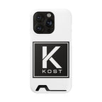 KOST Logo Phone Case with Card Holder