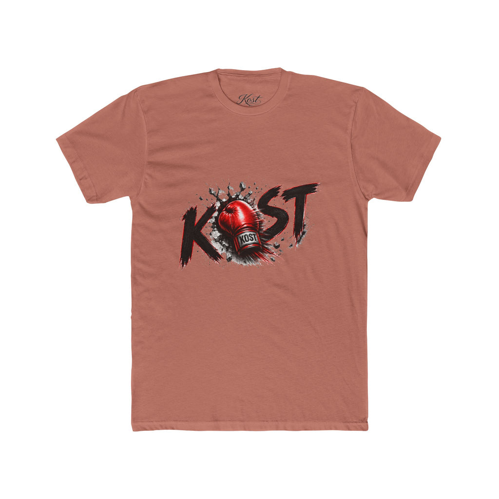 Boxing K.O. Tee — 'K.O.' Red Boxing Glove Graphic Shirt