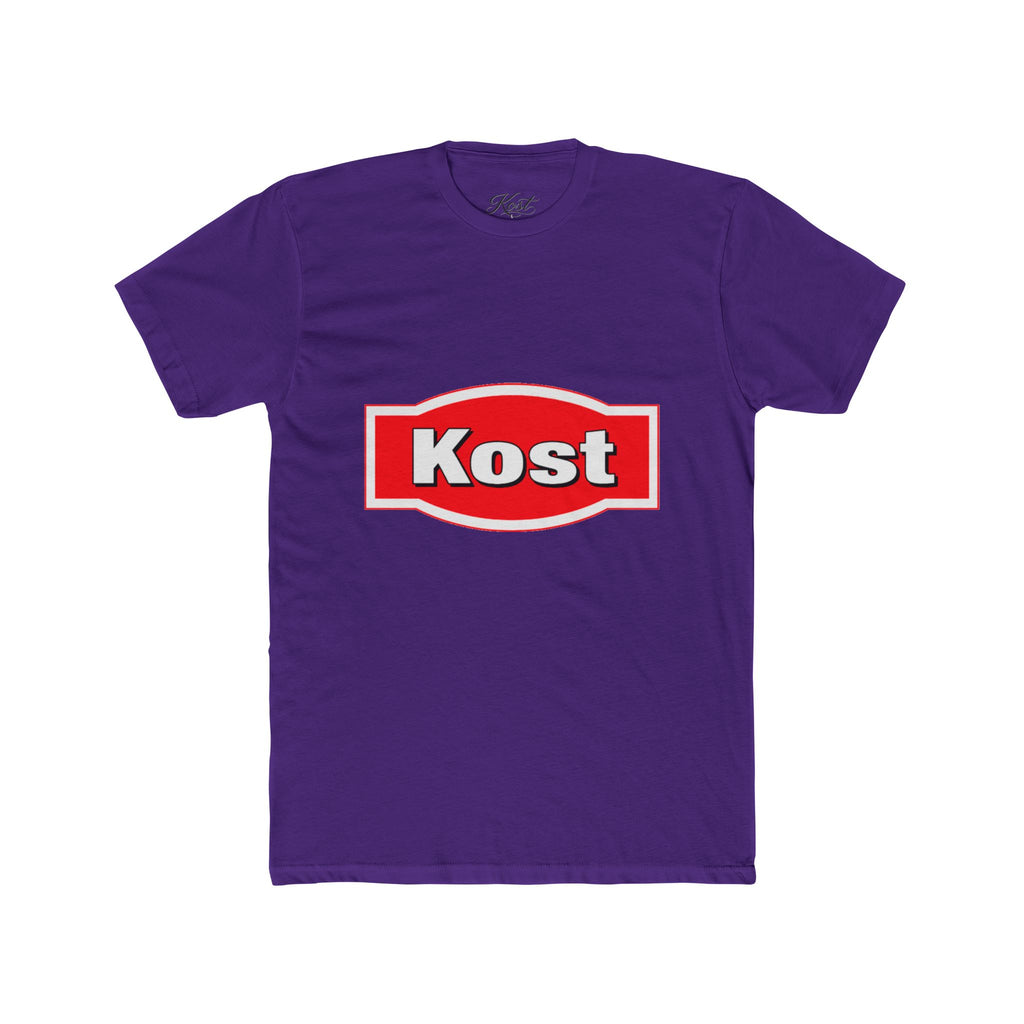 Kost Logo Crew Tee — Retro Red Badge Graphic T‑Shirt