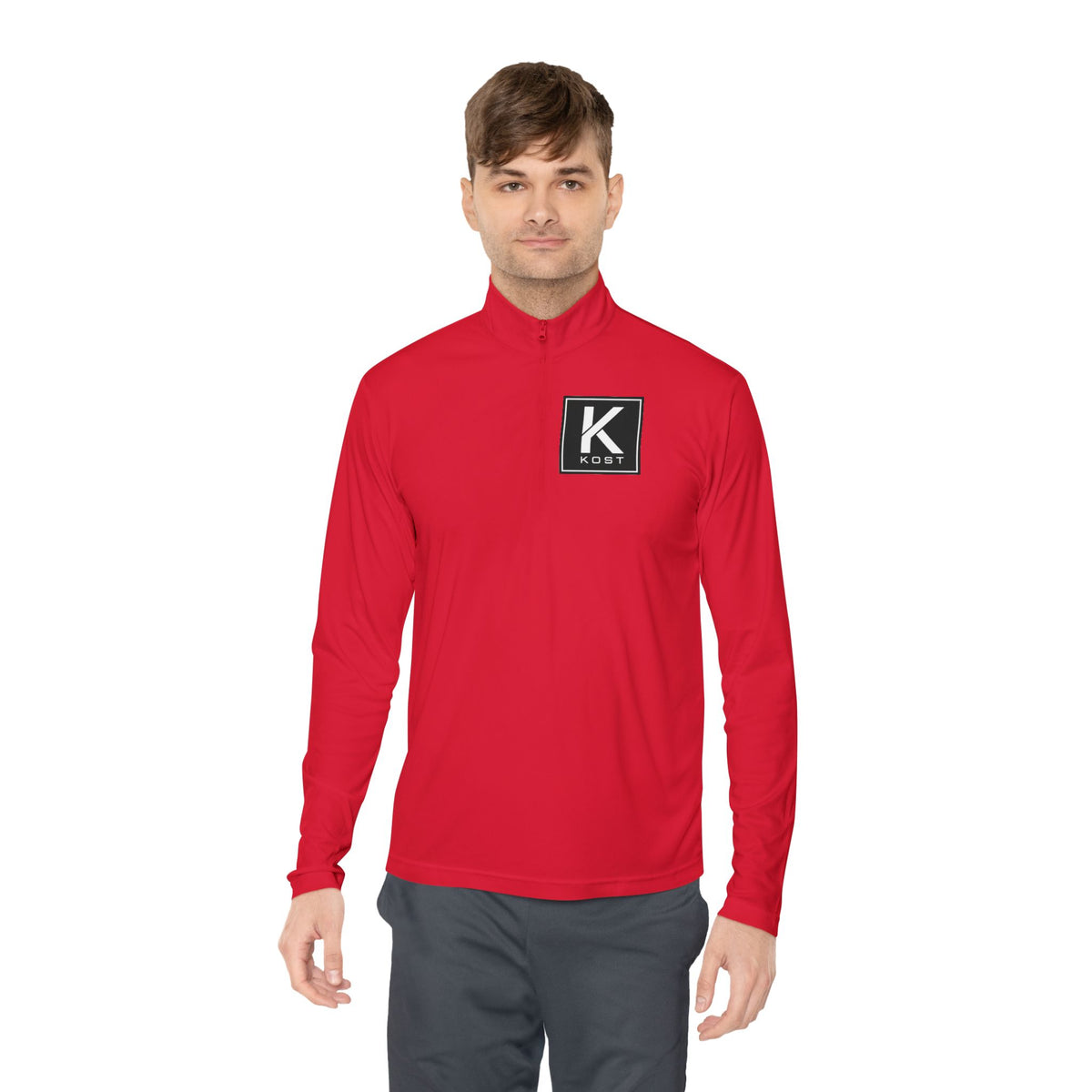 Kost Crown Logo Quarter-Zip Pullover