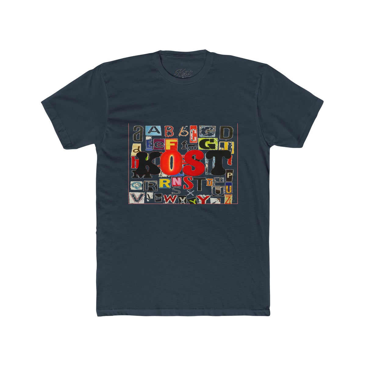 Alphabet Typography Ghost Tee