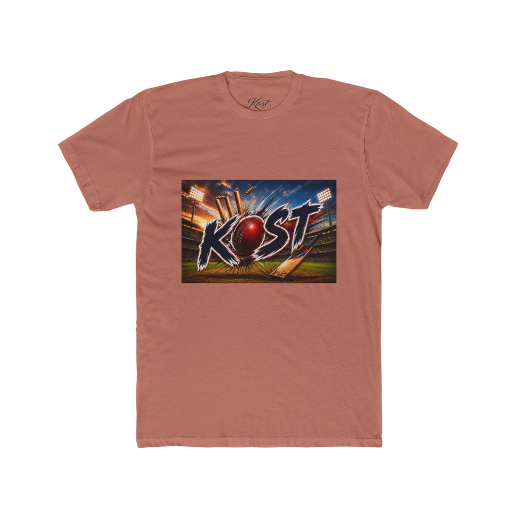 KØST Football Graphic Tee — Retro Stadium Logo Crewneck