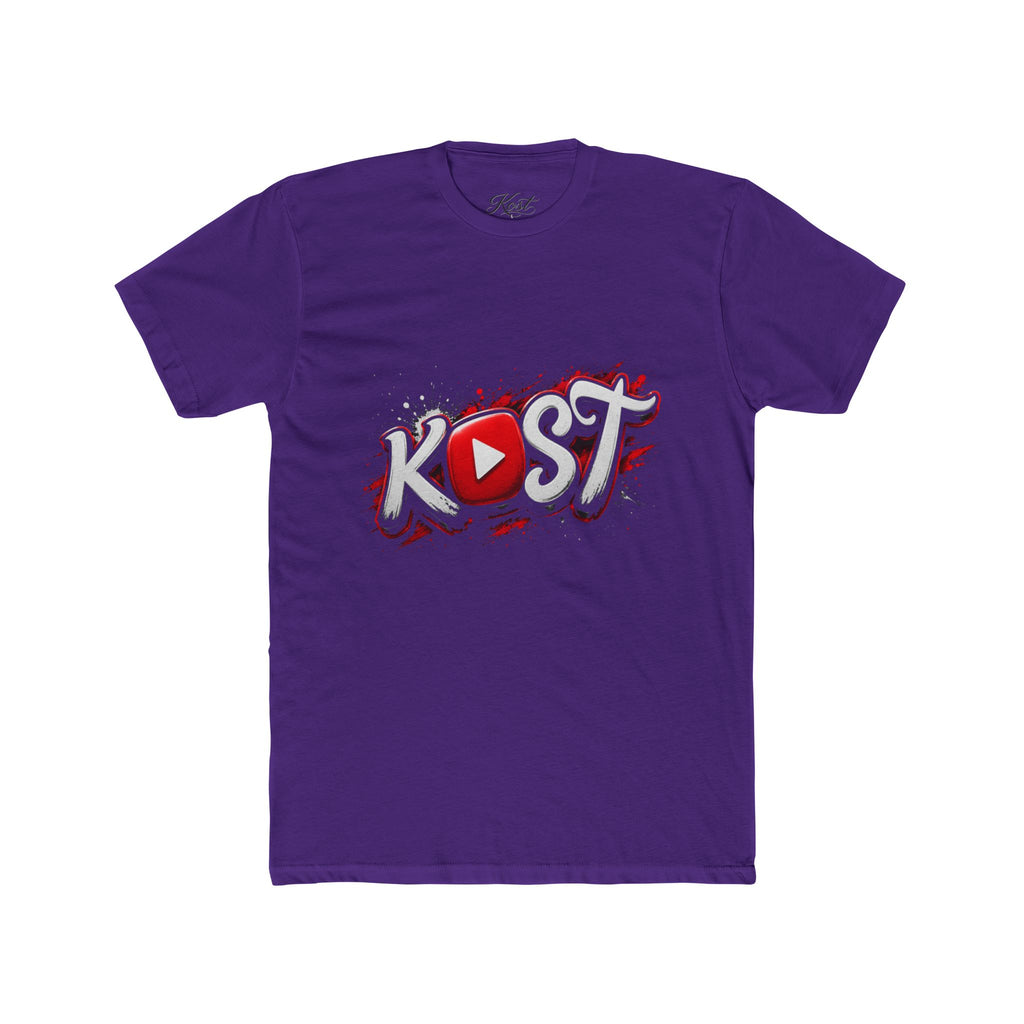 YouTuber 'Kost' Logo Tee — Graphic Streetwear Crewneck