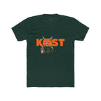 KOST Owl Graphic Tee — Vintage Orange Logo Cotton Shirt