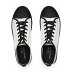 Men’s Low Top Sneakers – Classic White Casual Shoes