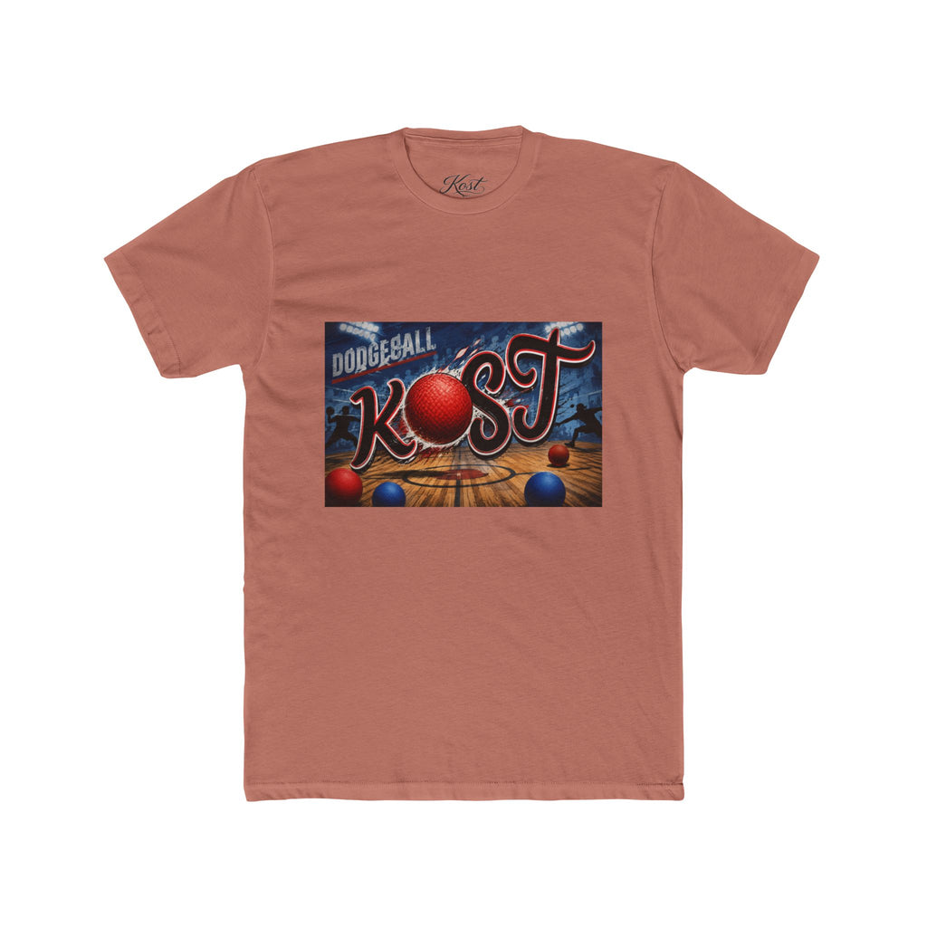 Dodgeball KOST Retro Graphic Tee — Vintage Sports Crew Shirt