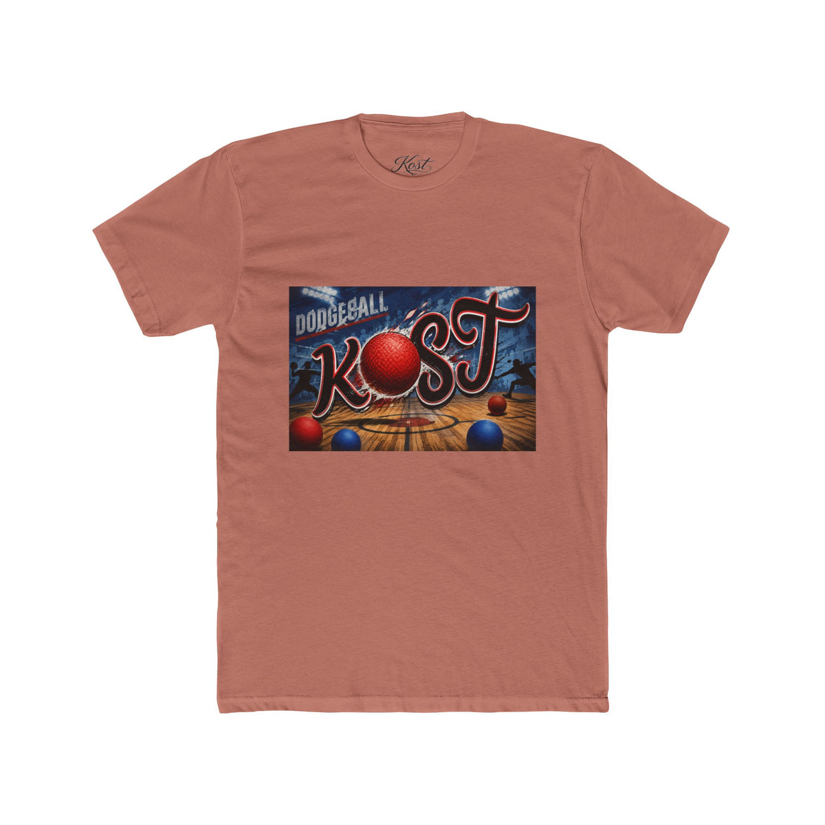 Dodgeball KOST Retro Graphic Tee — Vintage Sports Crew Shirt