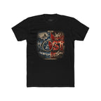 LOST Vintage Adventure Tee — Distressed Map Graphic Crew Shirt