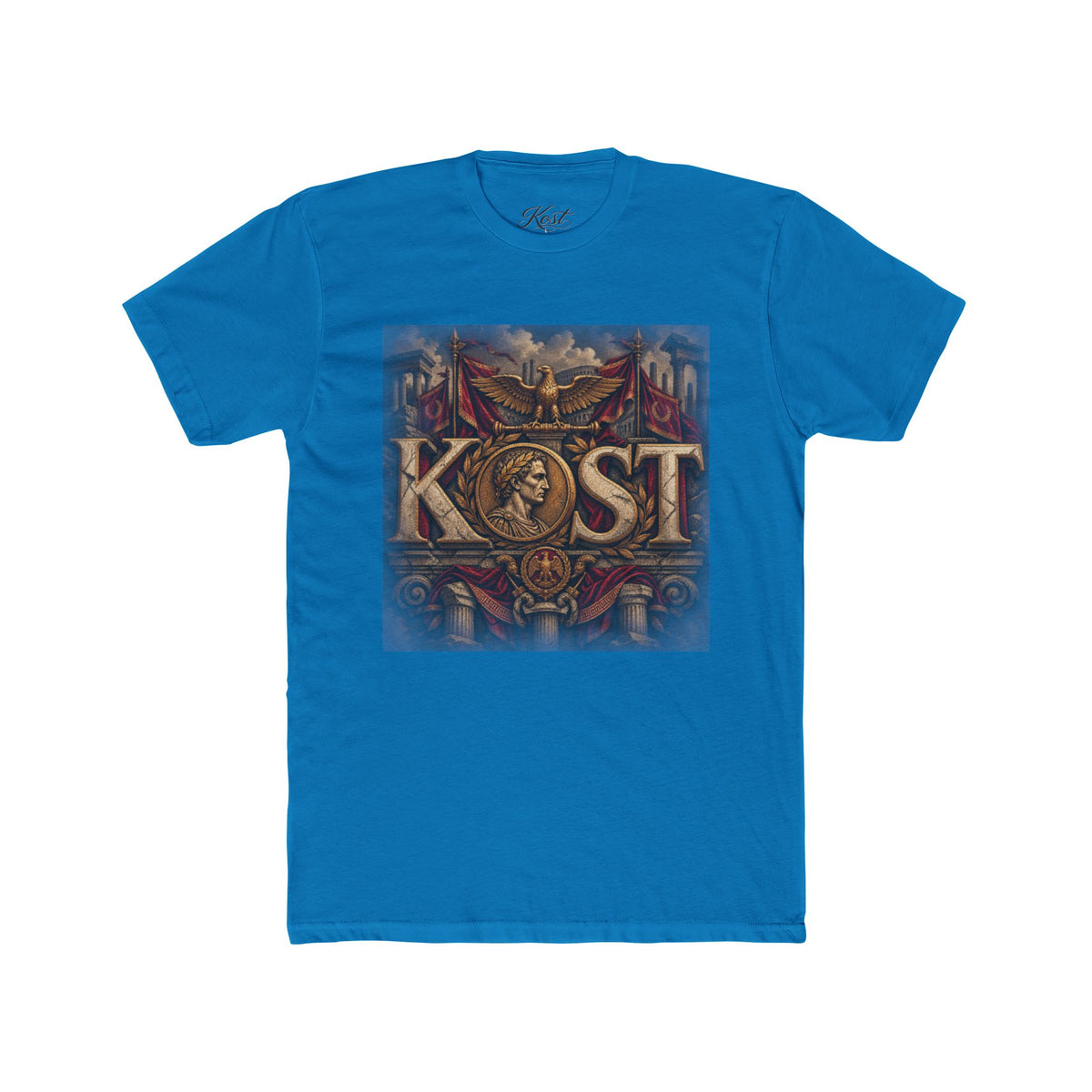 Kost Vintage Crest T‑Shirt — Retro Medieval Logo Tee
