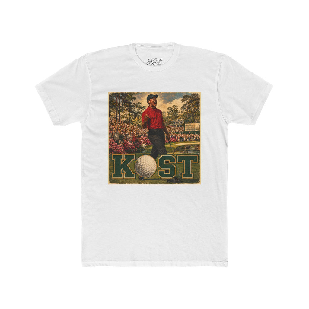 Golf Vintage Poster T-Shirt — KOST Retro Golfer Graphic Tee