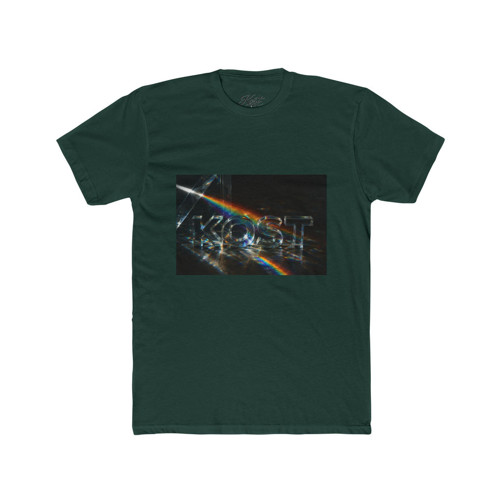 Abstract Rainbow Distortion Graphic T-Shirt