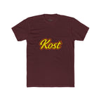 Kost Script T-Shirt — Retro Yellow & Red Logo Tee