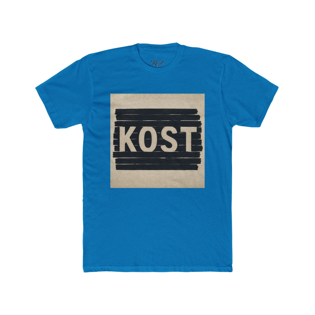 KOST Graphic Tee – Vintage Block Logo Cotton T‑Shirt