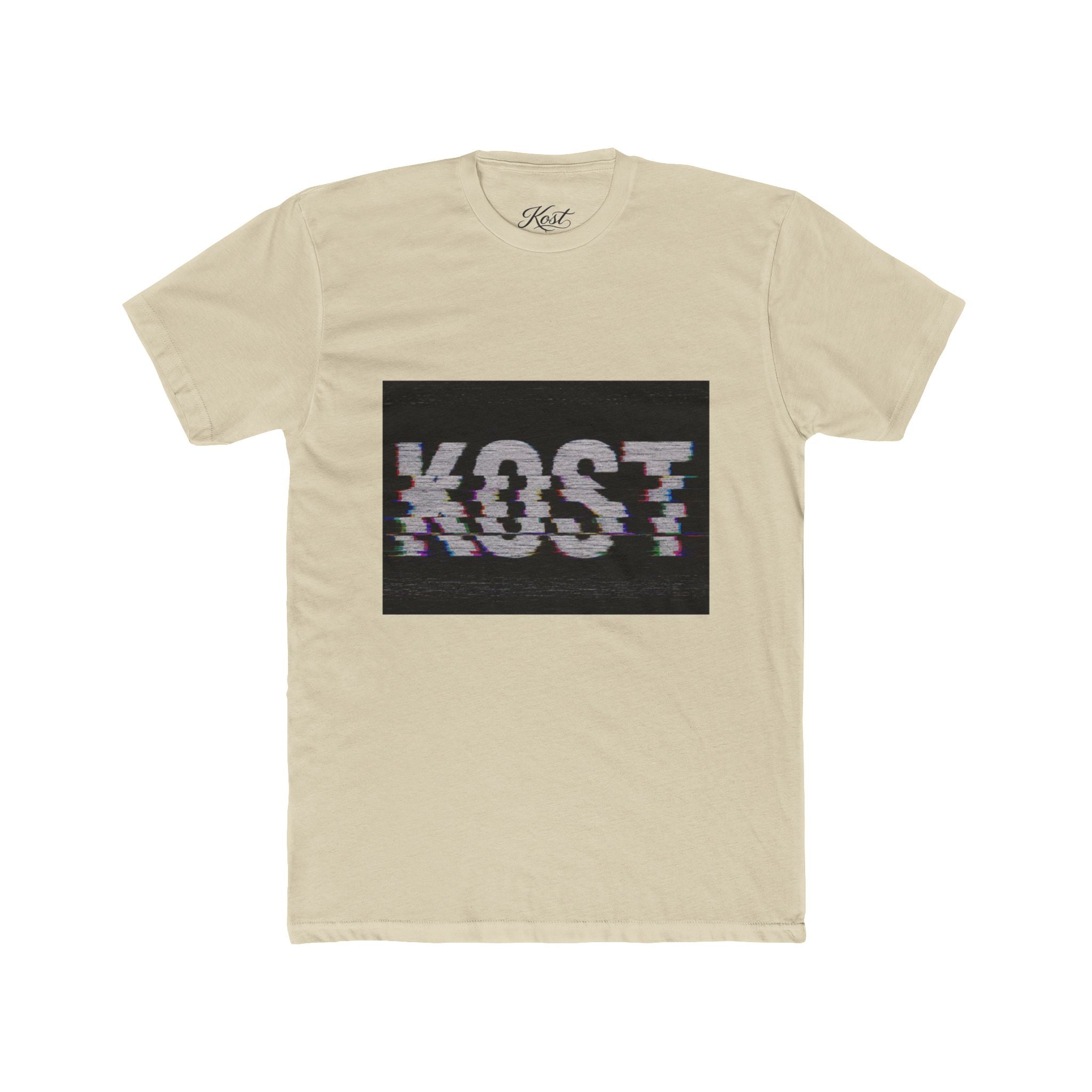 KOST Glitch Logo Tee — Retro Vaporwave Graphic T‑Shirt