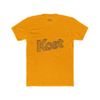 Kost 3D Script Tee — Vintage Wireframe Logo T-Shirt